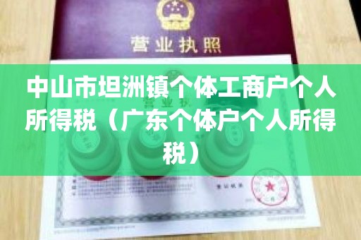 中山市坦洲镇个体工商户个人所得税（广东个体户个人所得税）