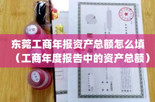东莞工商年报资产总额怎么填（工商年度报告中的资产总额）